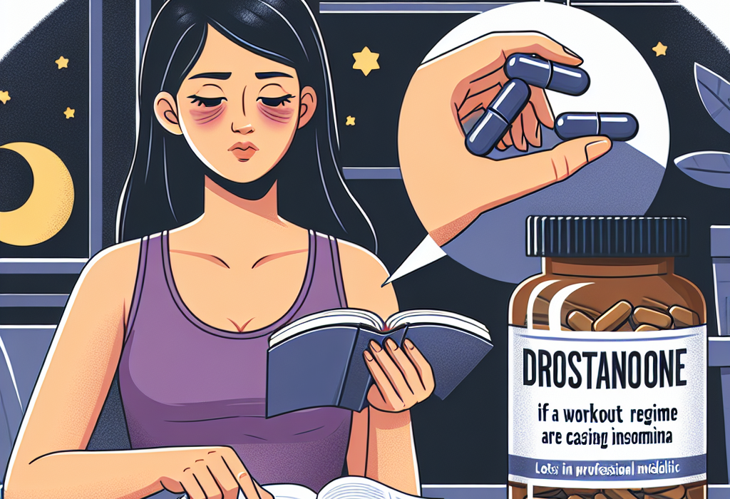 Cómo ajustar el entrenamiento si Drostanolone pastillas produce insomnio