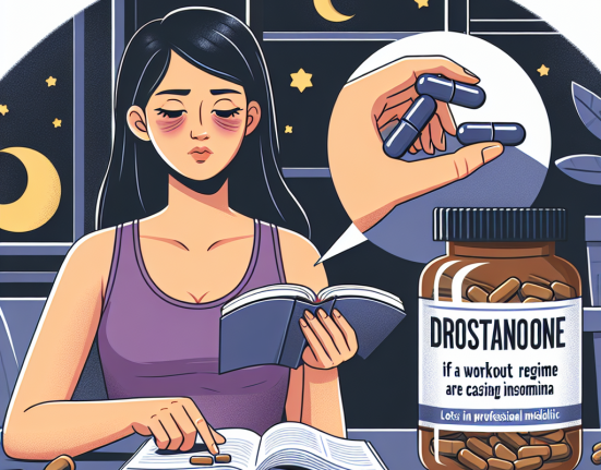 Cómo ajustar el entrenamiento si Drostanolone pastillas produce insomnio