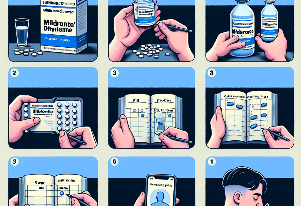Cómo registrar tu progreso con Mildronate Dihydricume en fotos