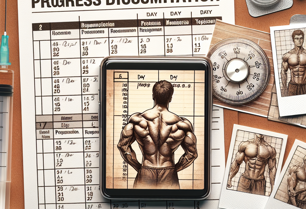 Cómo documentar el progreso con Inyección de estanozolol
