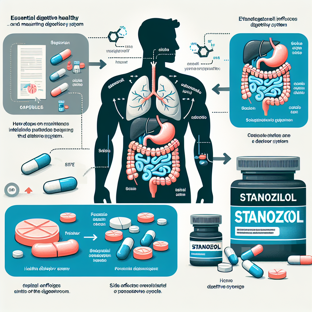 Cómo mantener el sistema digestivo sano con Estanozolol