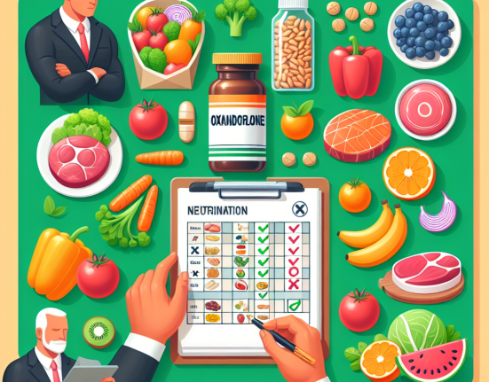 Dieta recomendada durante el uso de Oxandrolona