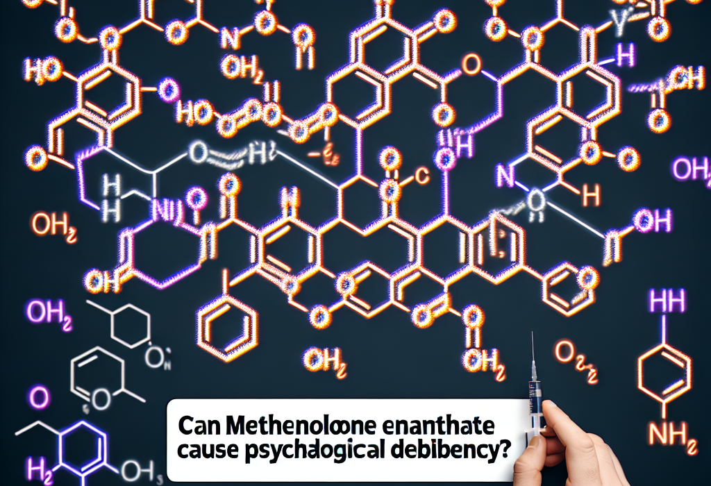 ¿Enantato de metenolona puede causar dependencia psicológica?