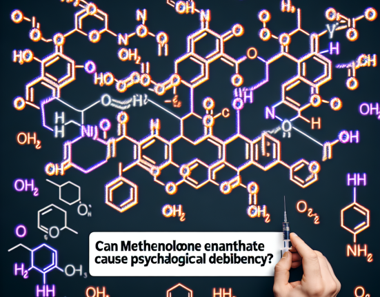 ¿Enantato de metenolona puede causar dependencia psicológica?