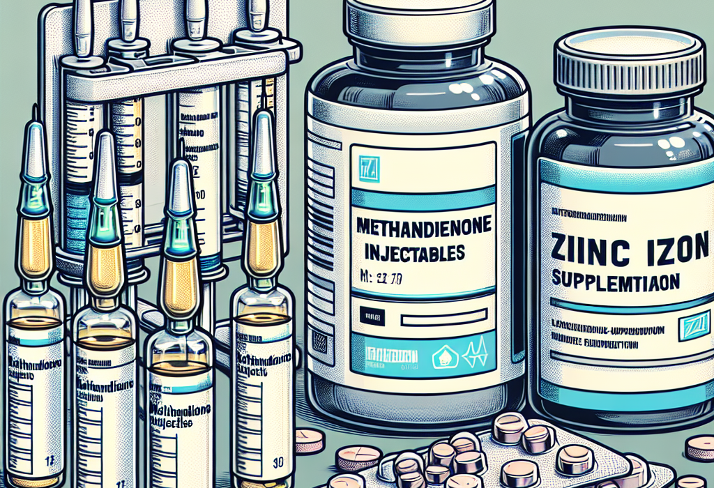 Methandienone inyectables y suplementación con zinc: ¿complementarios?