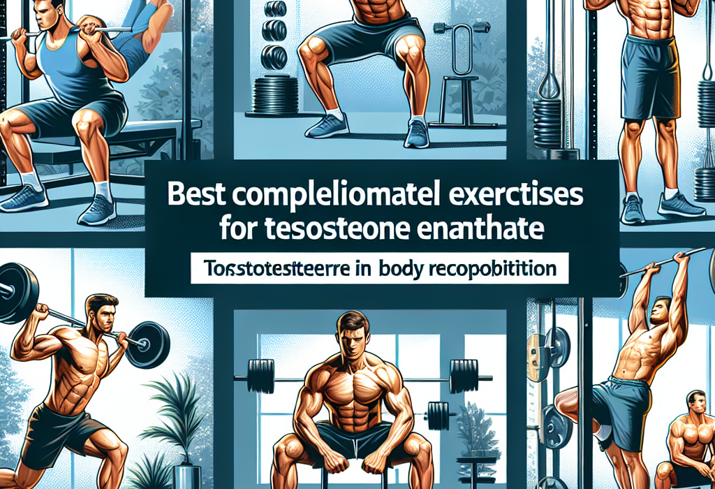 Qué ejercicios complementan mejor a Enantato de testosterona en recomposición