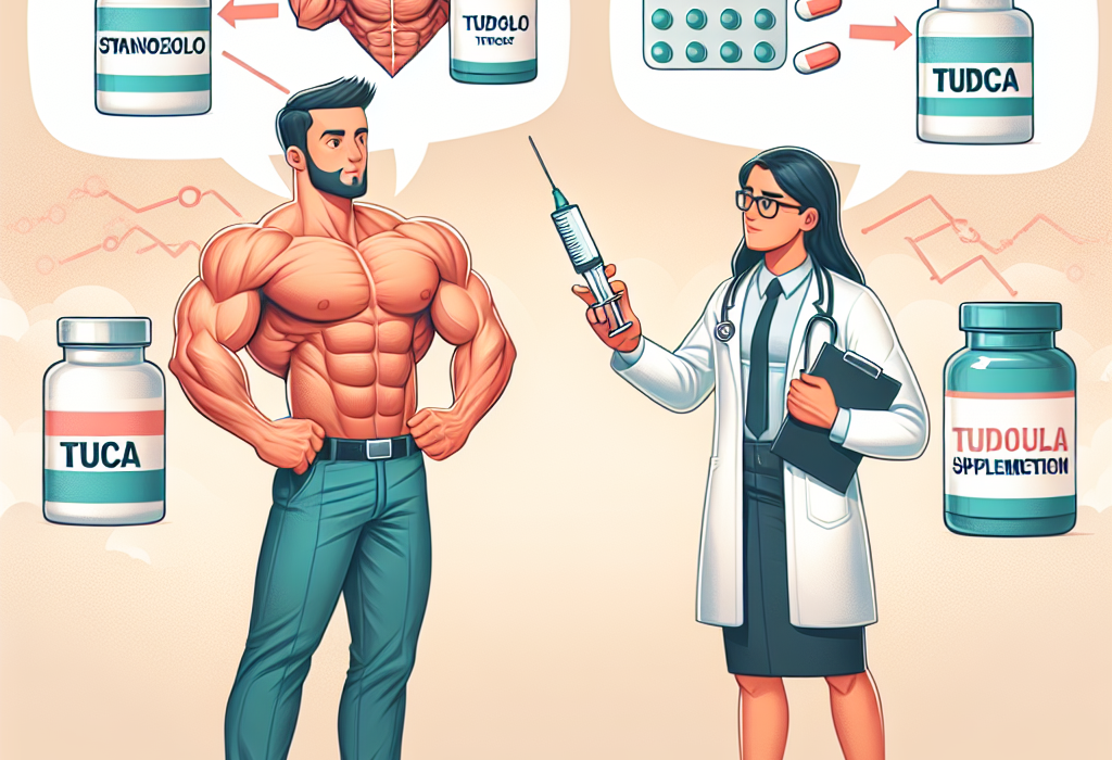 ¿Se necesita TUDCA con Inyección de estanozolol?