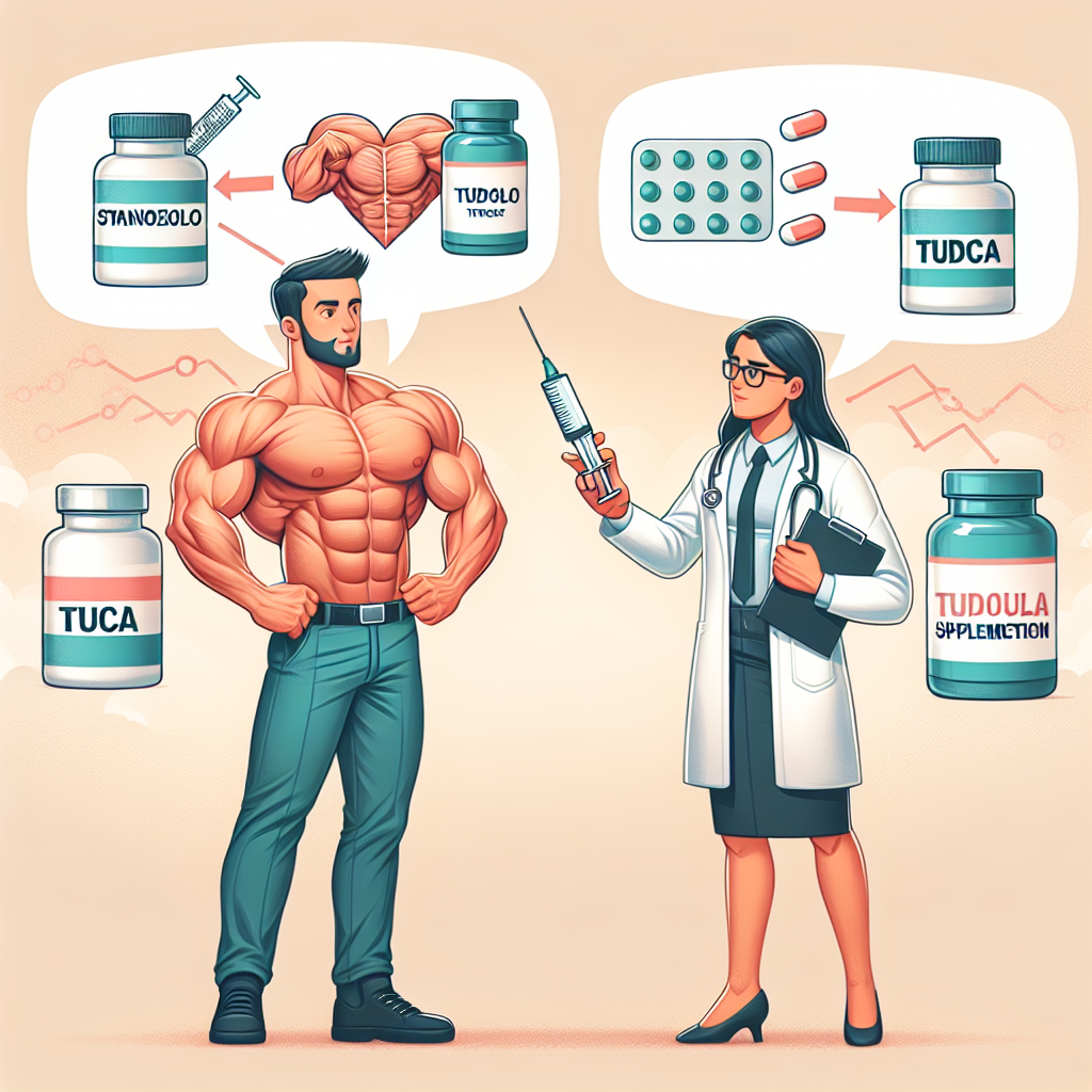 ¿Se necesita TUDCA con Inyección de estanozolol?