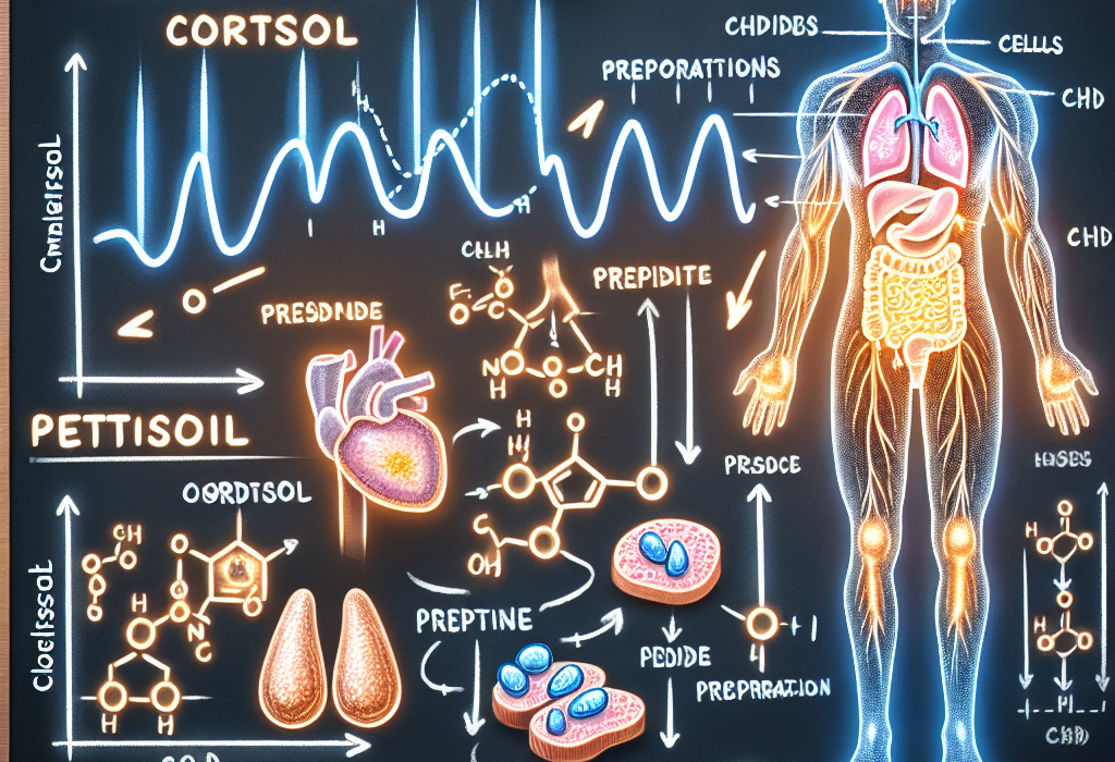 Cómo afectan los niveles de cortisol al usar Preparados de péptidos