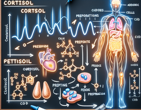 Cómo afectan los niveles de cortisol al usar Preparados de péptidos