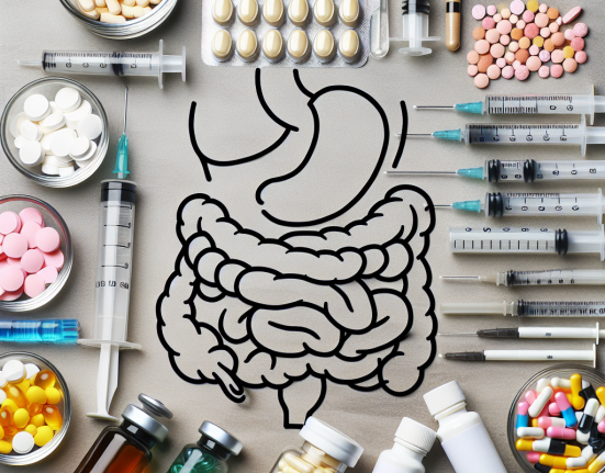 Inyecciones y pastillas para adelgazar y sensación de hinchazón abdominal