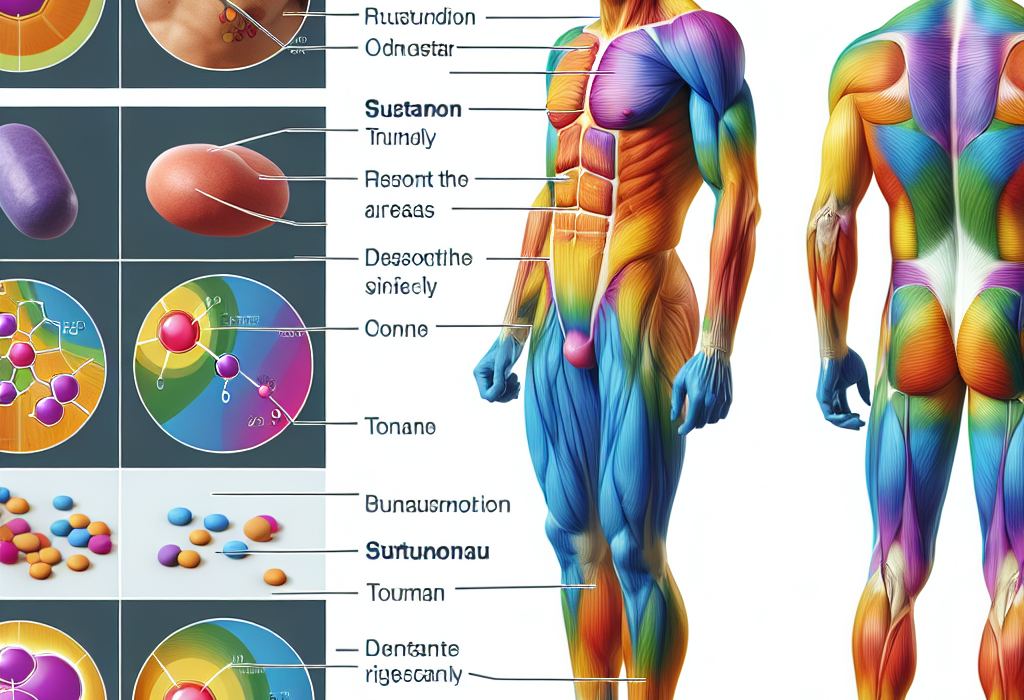 ¿Qué parte del cuerpo responde más a Sustanon?