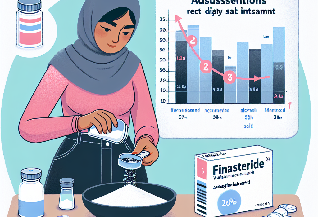 Cómo ajustar la ingesta de sal al usar Finasteride