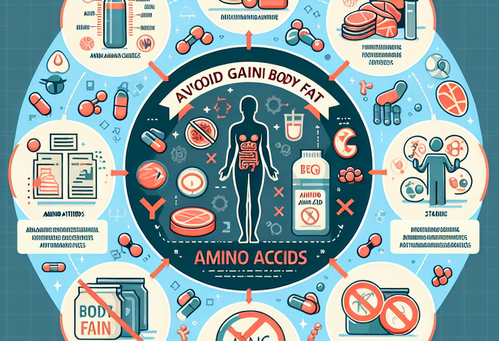 Cómo evitar subir grasa corporal con Aminoácidos