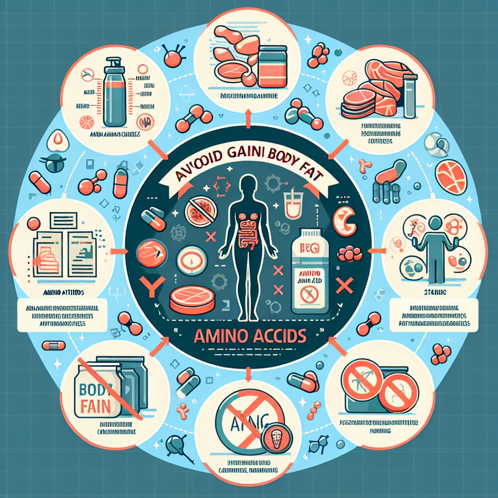 Cómo evitar subir grasa corporal con Aminoácidos