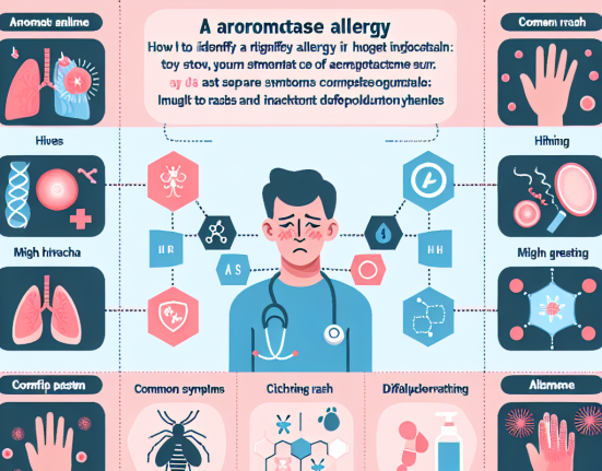 Cómo identificar una alergia leve a Bloqueadores de la aromatasa