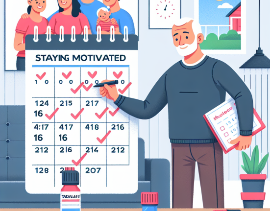 Cómo mantener la motivación cuando usas Tadalafil