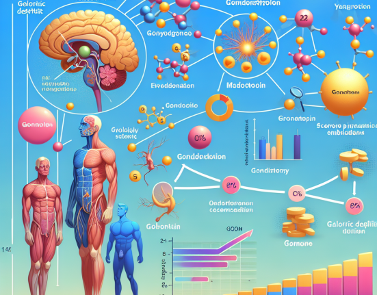 Cómo se comporta Gonadotropina con déficit calórico severo