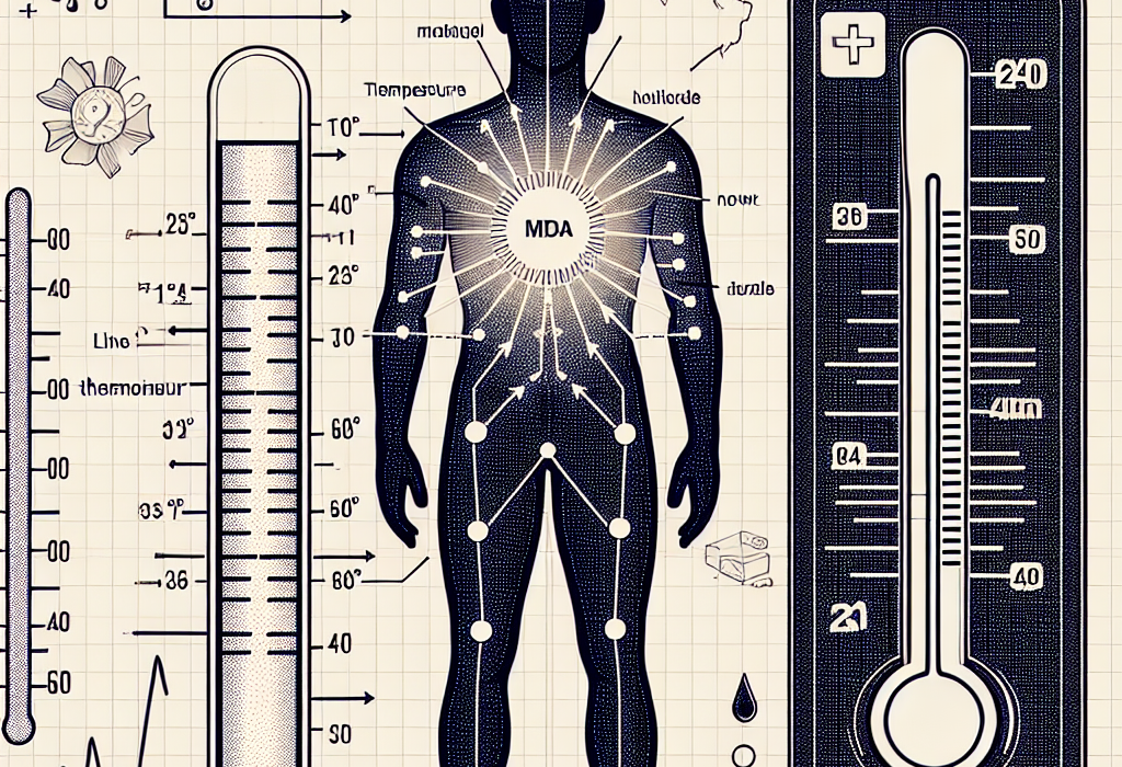 ¿Modafinil (Provigil) influye en la temperatura corporal?