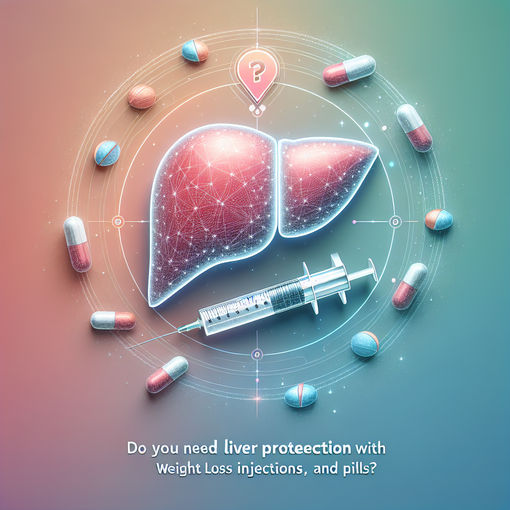 ¿Necesitas protector hepático con Inyecciones y pastillas para adelgazar?