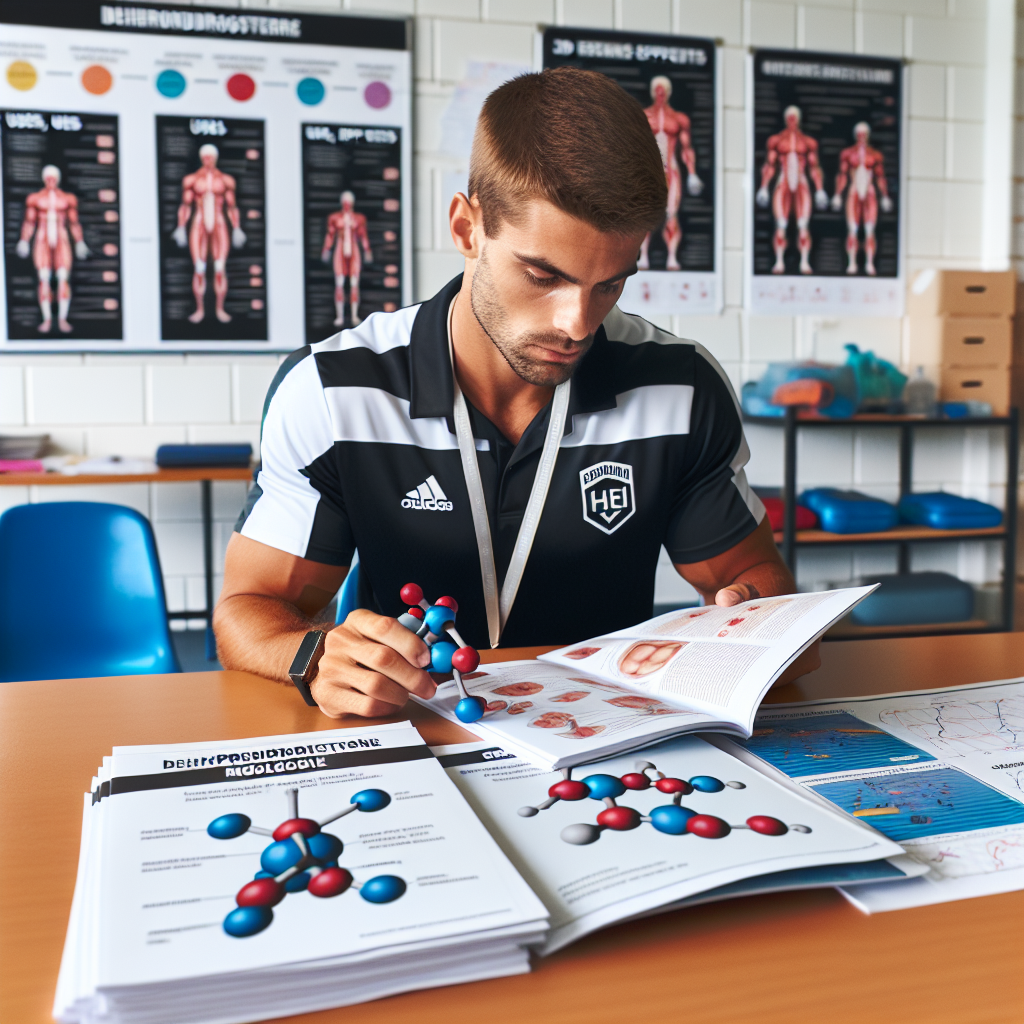 Cómo explicar el uso de Dehydroepiandrosteron a un entrenador