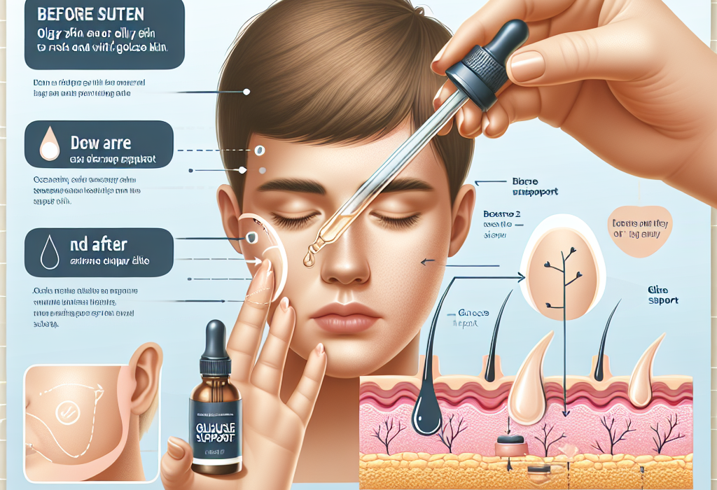 Cómo gestionar la piel grasa con Apoyo a la glucosa