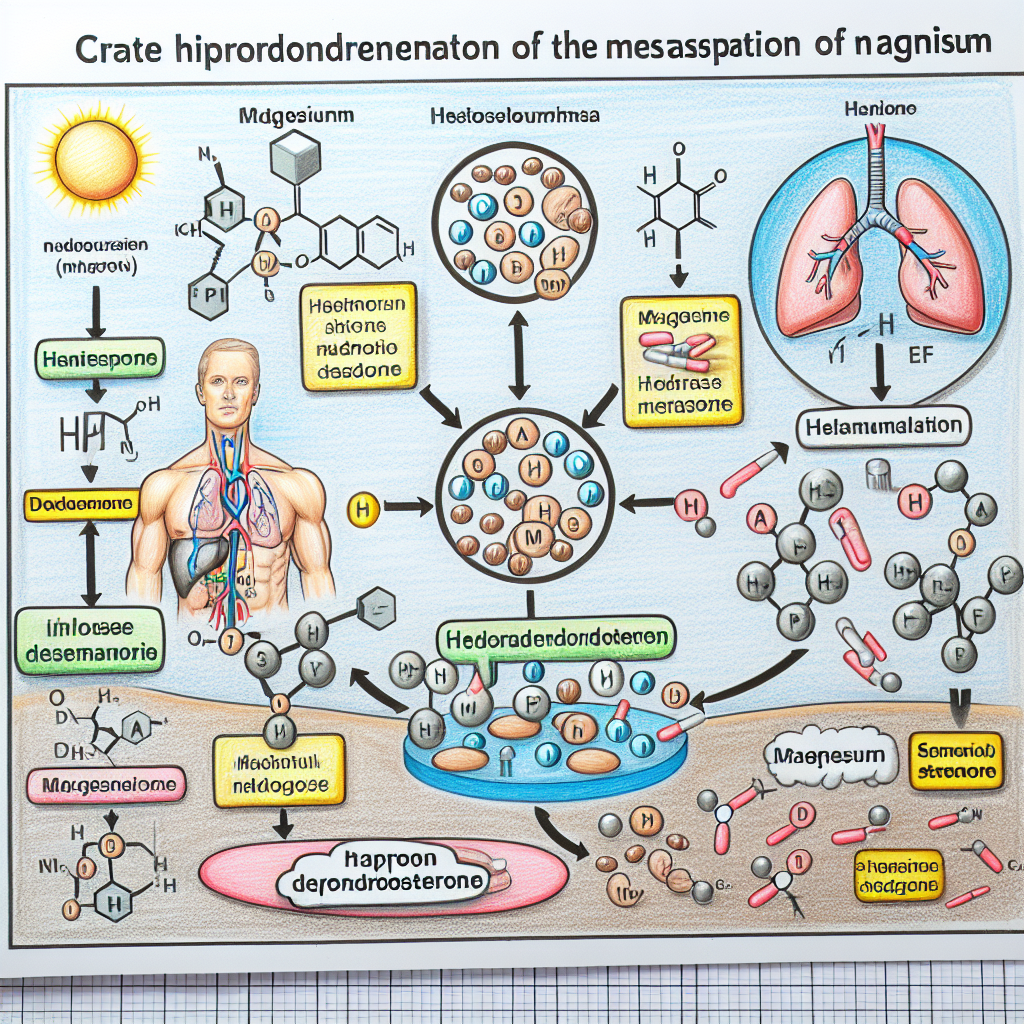 Cómo influye Dehydroepiandrosteron en el metabolismo del magnesio