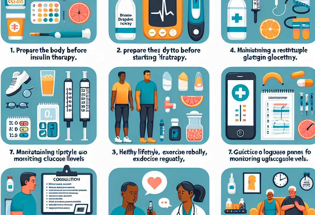 Cómo preparar el cuerpo antes de comenzar Insulina