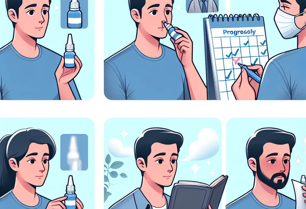 Cómo registrar tu progreso con Aerosoles nasales en fotos