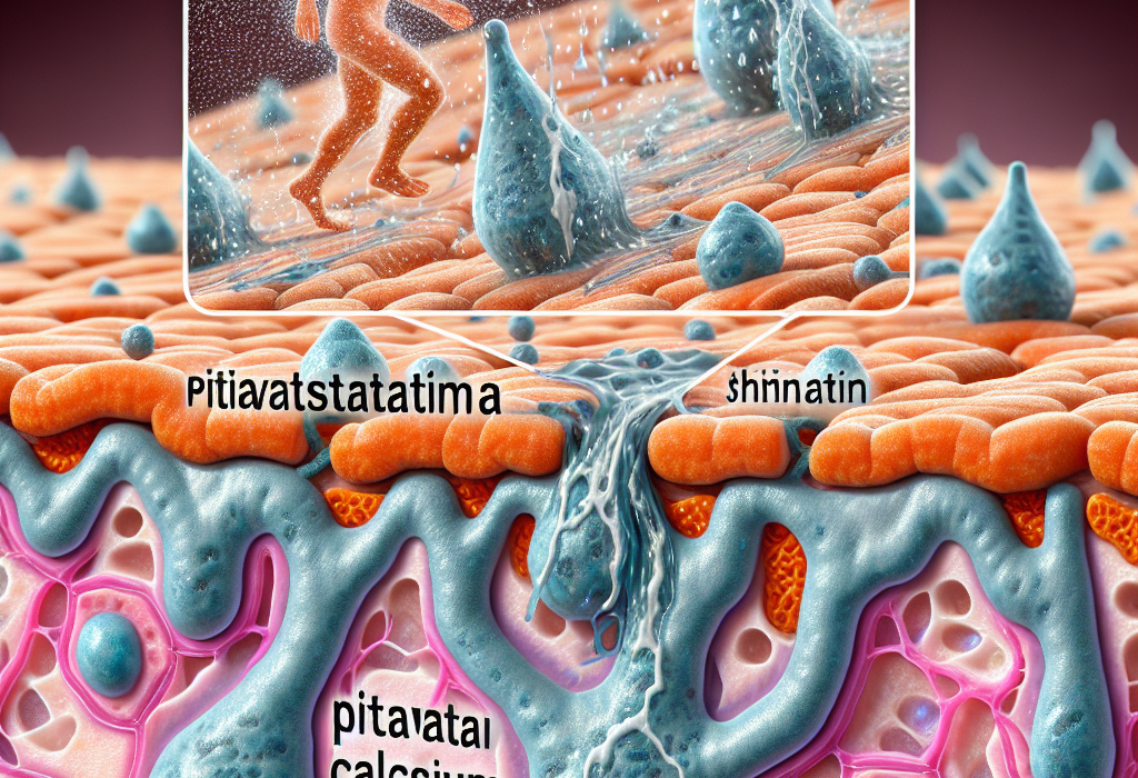 Cómo responde la piel al sudor con Pitavastatina cálcica