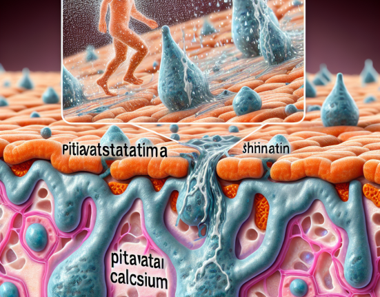 Cómo responde la piel al sudor con Pitavastatina cálcica