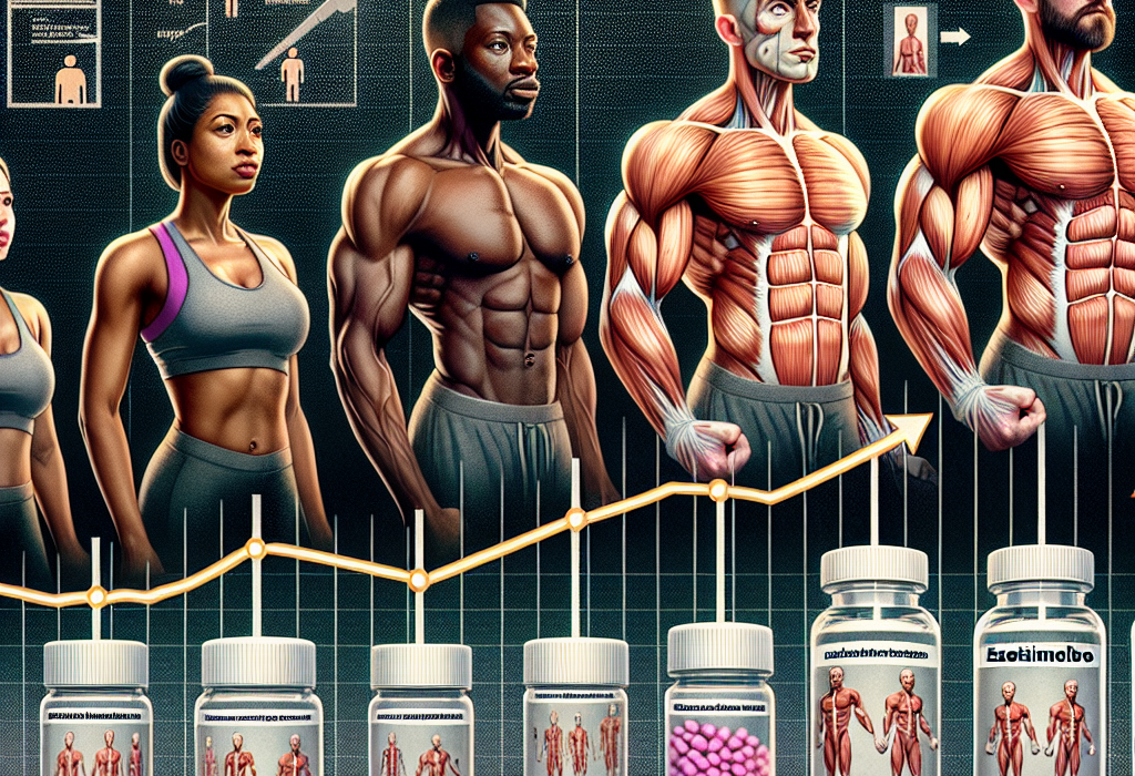 Ezetimiba y ritmo de crecimiento muscular en principiantes