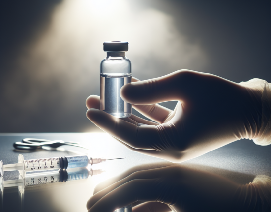 Insulina en preparación para sesiones fotográficas