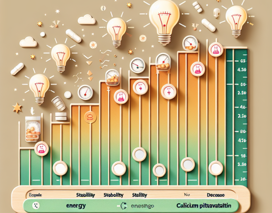 Qué cambios esperar en los niveles de energía con Pitavastatina cálcica