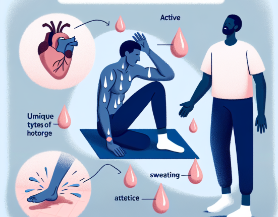 Qué tipo de sudoración indica que Terapia posterior al curso está activo