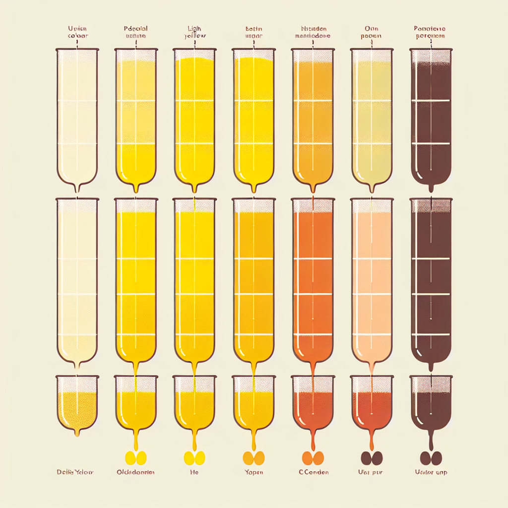 ¿Salud general cambia el color de la orina?