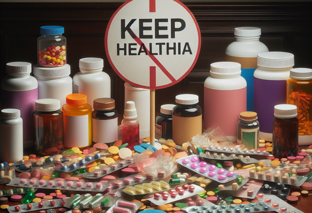 Suplementos prohibidos con Salud general