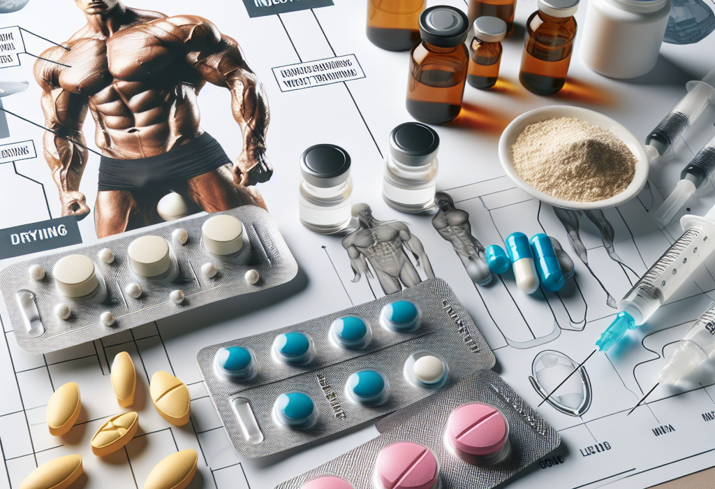 Uso de Cursos de esteroides para secado y modelado corporal (aumento de masa magra) sin entrenamiento con pesas