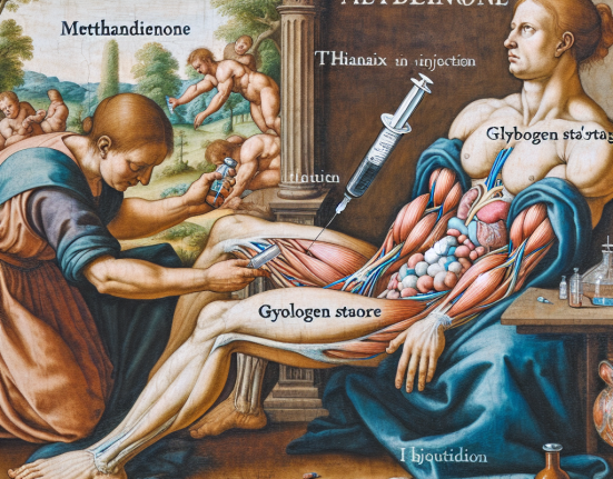 Methandienone inyectables y glucógeno: por qué “inflas”